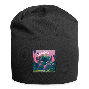 Limbo Cyber Palms - Jersey Beanie - black - Front