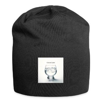 Gib dem Leben einen Gin - Trinkspruch - Jersey-Beanie - Schwarz - Vorne