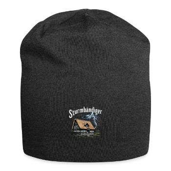 Storm Enthusiasts Thunderstorm Night Country House - Jersey Beanie - charcoal grey - Front