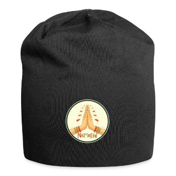 Namaste - Jersey Beanie - black - Front