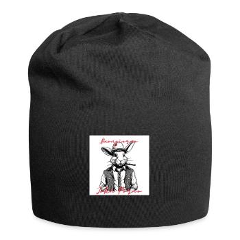 Hase John Porno - Jersey-Beanie - Schwarz - Vorne