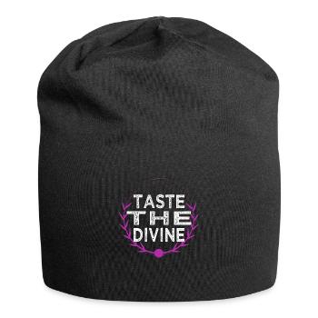 flavor humor culinary flavors unique flavors - Jersey-Beanie - Schwarz - Vorne