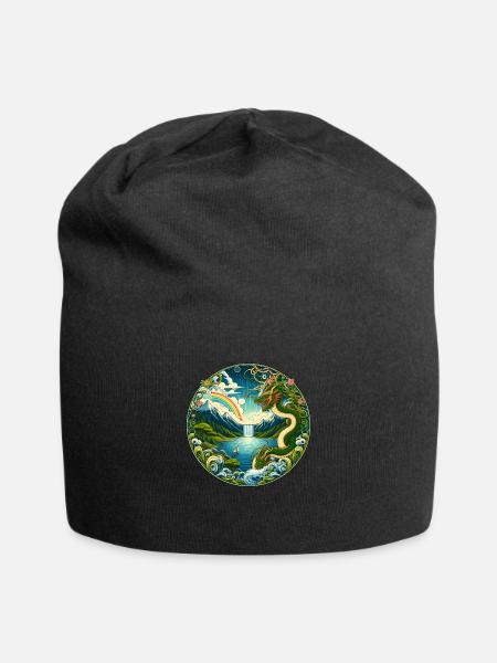 Conte de fées chinois - Bonnet en jersey - noir