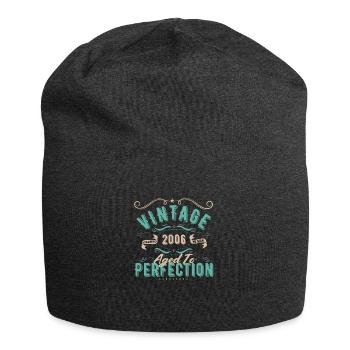 Vintage 2006 - 2006 Birthday Gift - Jersey Beanie - charcoal grey - Front