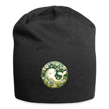 Narwal - Jersey-Beanie - Schwarz - Vorne