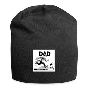 DAD - Jersey Beanie - black - Front
