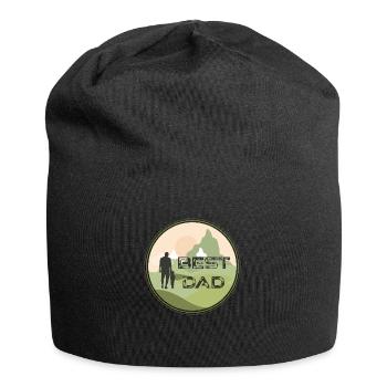 best dad - Jersey Beanie - black - Front