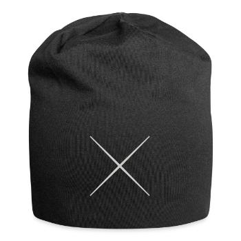 Croix libre - Bonnet en jersey - noir - Devant