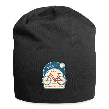Le Cosmos du Vélo, Cosmos du Vélo - Bonnet en jersey - noir - Devant