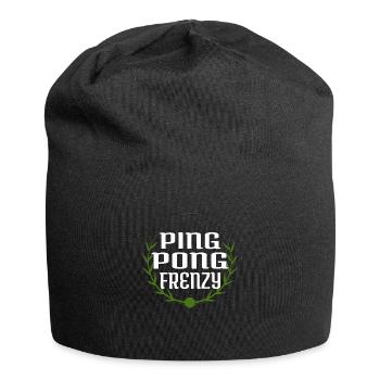 table tennis matches speed challenges cool - Jersey-Beanie - Schwarz - Vorne