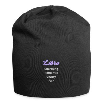 Logo signe astrologique "Balance" - Bonnet en jersey - noir - Devant