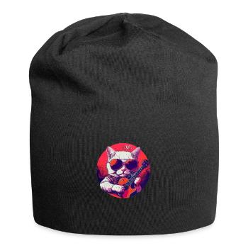 Tabby Tunes - Jersey Beanie - black - Front
