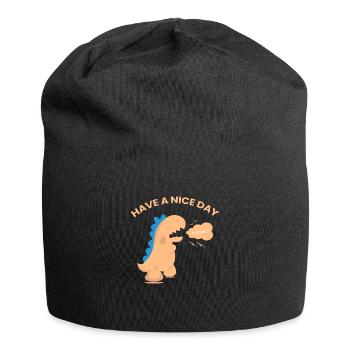Have a Nice Day - Jersey Beanie - black - Front