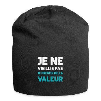 Humor Ich werde nicht alt Geburtstagsgeschenk - Jersey-Beanie - Schwarz - Vorne