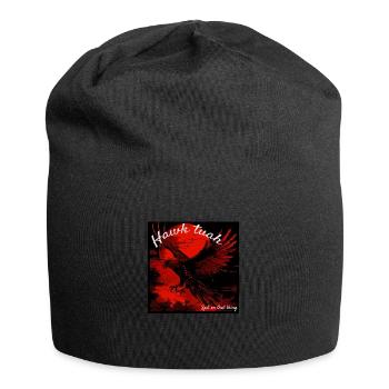 The Hawk Tuah Eagle - Jersey Beanie - black - Front