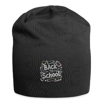 back to school - Jersey Beanie - black - Front