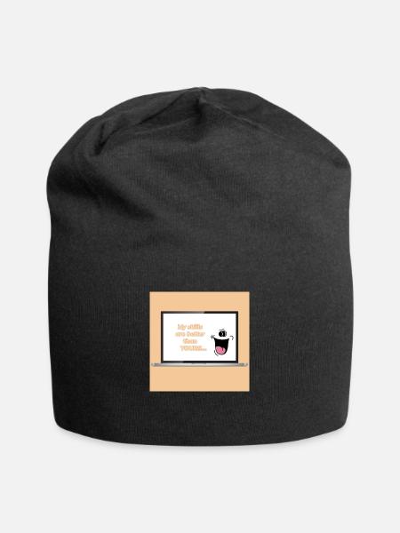 Reef Diver Design, Favorit, Cool - Jersey-Beanie - Schwarz