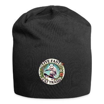 Eat Trash - Jersey Beanie - black - Front