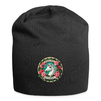 Se sentir poignardé - Bonnet en jersey - noir - Devant