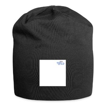 Stay wild - Jersey-Beanie - Schwarz - Vorne