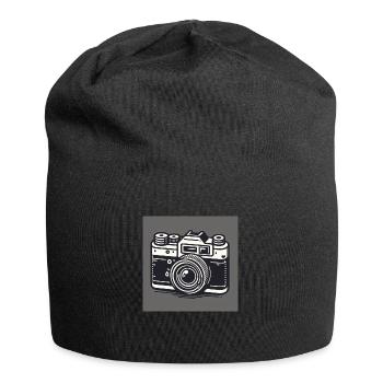 Classic Click - Jersey Beanie - black - Front