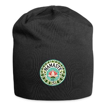 Namaste - Jersey Beanie - black - Front