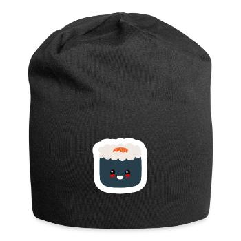 Sushi, Sushi Fan, Wasabi - Jersey-Beanie - Schwarz - Vorne