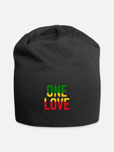 ONE LOVE - Reggae Music - Musik - Jersey-Beanie - Schwarz