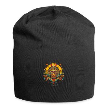 Maya-Hemd - Jersey-Beanie - Schwarz - Vorne