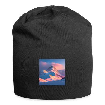 Mountain Range - Jersey-Beanie - Schwarz - Vorne