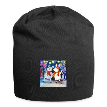 Animal Carnival - Jersey Beanie - black - Front