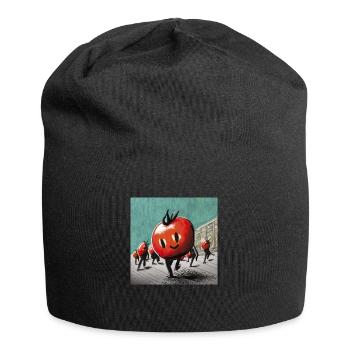 Mars des tomates - Bonnet en jersey - noir - Devant