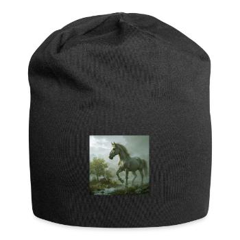 Liberté sauvage - Bonnet en jersey - noir - Devant