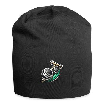 Croquet logo - Jersey Beanie - black - Front