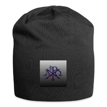 Alpha et Oméga - Bonnet en jersey - noir - Devant