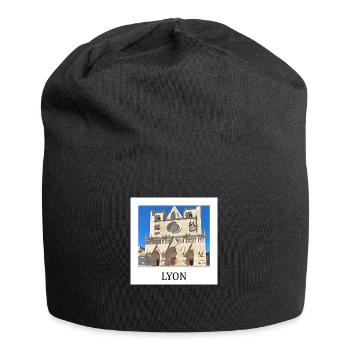 Lyon - Jersey-Beanie - Schwarz - Vorne