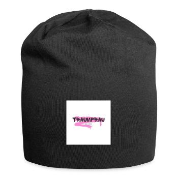 "Dream Woman" Gift Valentine's Day - Jersey Beanie - black - Front