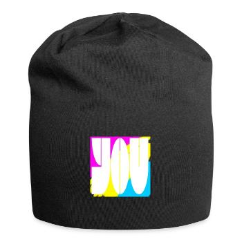 You - Jersey Beanie - black - Front