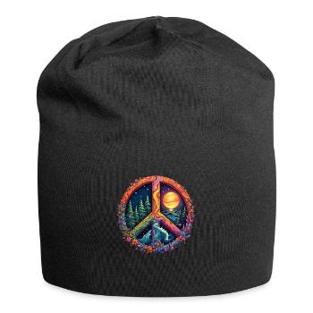 Peace on Earth - Jersey Beanie - black - Front