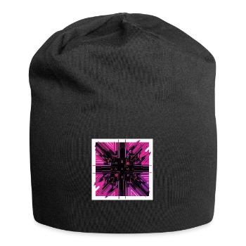 Cyber Grid Impuls - Jersey-Beanie - Schwarz - Vorne