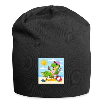 Rex on the beach - Jersey Beanie - black - Front