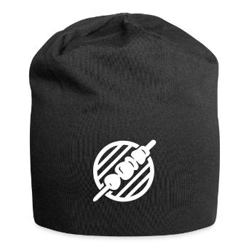 Kebab Grillen - Jersey-Beanie - Schwarz - Vorne