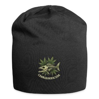 Cannabarracuda - Jersey-Beanie - Schwarz - Vorne
