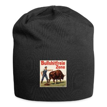 -zone franche - Bonnet en jersey - noir - Devant