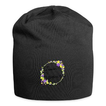 Team Spouse non binary/Team Verfiancé non binary - Jersey Beanie - black - Front