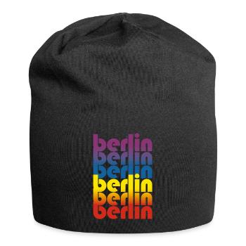 Berlin Berlin - Jersey-Beanie - Schwarz - Vorne