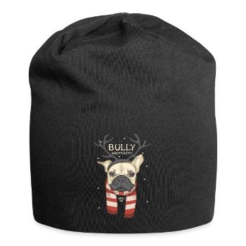 Bully Weihnacht - Jersey-Beanie - Schwarz - Vorne