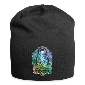 Cosmic Buddha - Cool - Jersey Beanie - black - Front