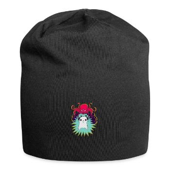 Leave Me Alone - Jersey Beanie - black - Front