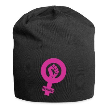 feminist - Jersey Beanie - black - Front